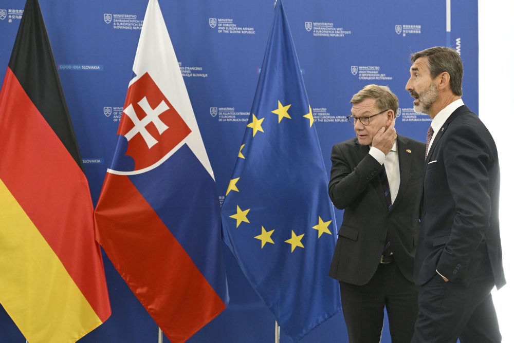 Nemecký minister diplomacie Johann Wadephul na Slovensku