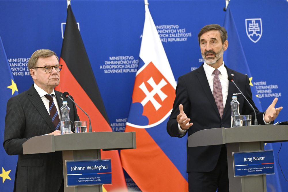 Nemecký minister diplomacie Johann Wadephul na Slovensku