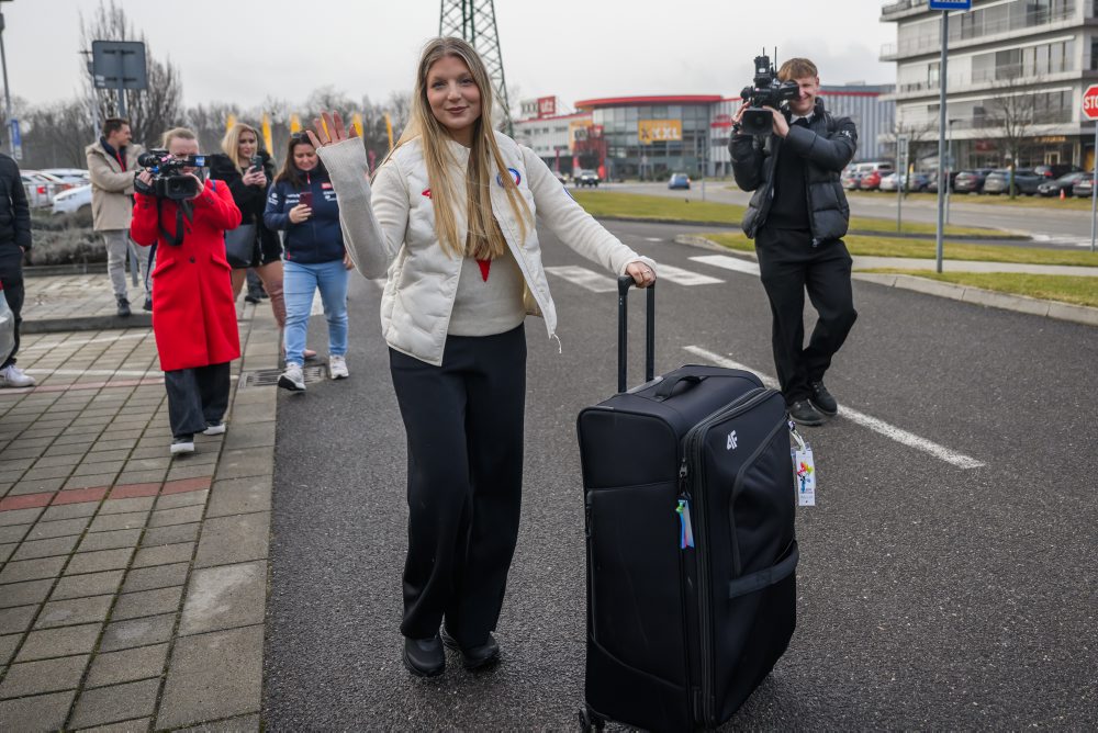 Odchod slovenskej lyžiarky Rebeky Jančovej do dejiska ZOH 2026 v Miláne a Cortine D´ Ampezzo