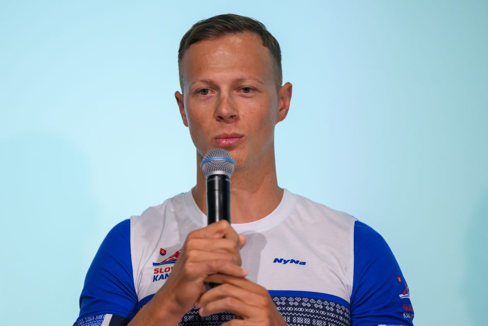 TK so slovenskými rýchlostnými kanoistami po návrate z MS v Poznani