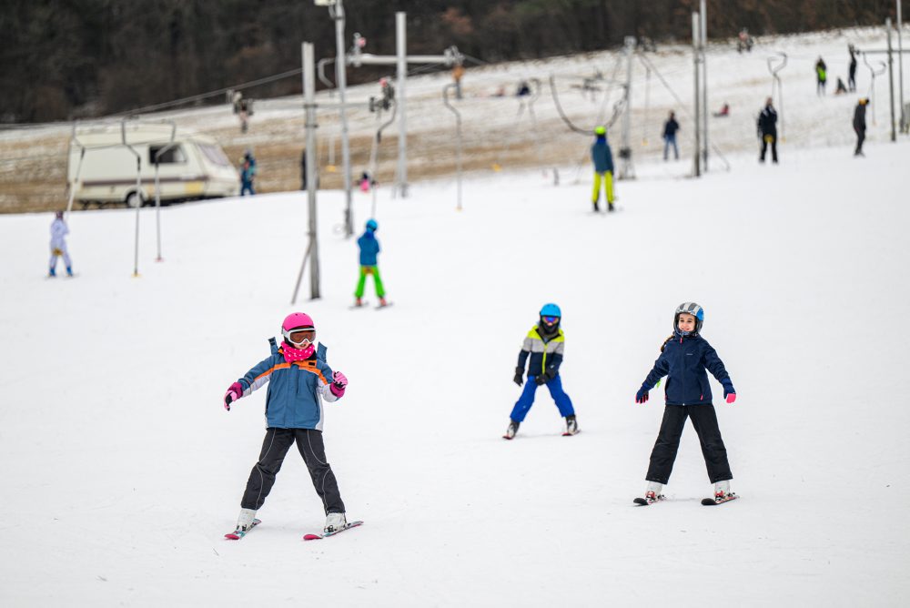 Prázdninová lyžovačka v Slánskych vrchoch