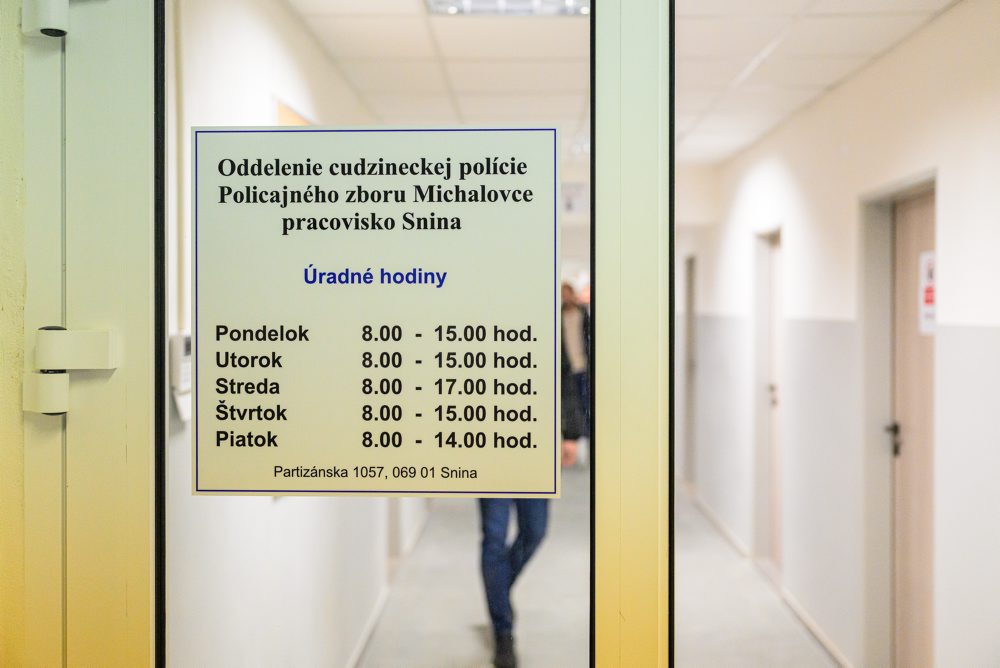 Spustenie prevádzky nového pracoviska Oddelenia cudzineckej polície PZ Michalovce v Snine