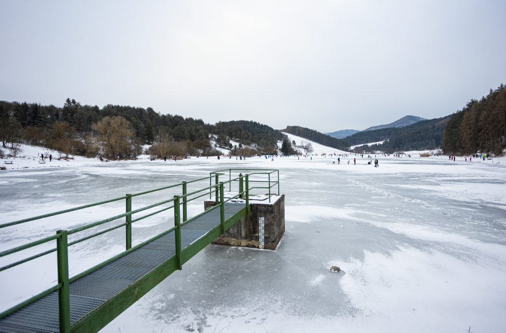 Mínusové teploty v Rajeckej doline