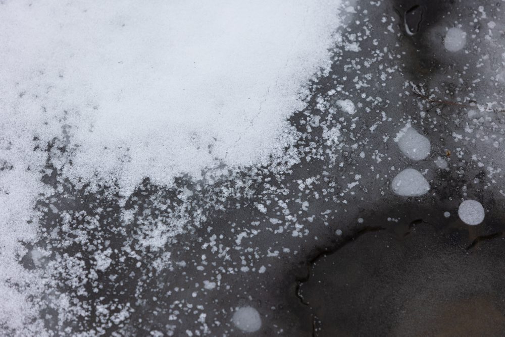 Mínusové teploty v Rajeckej doline