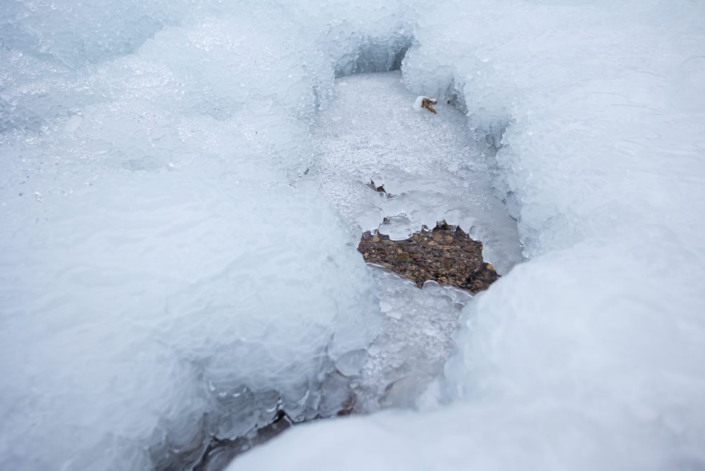 Mínusové teploty v Rajeckej doline