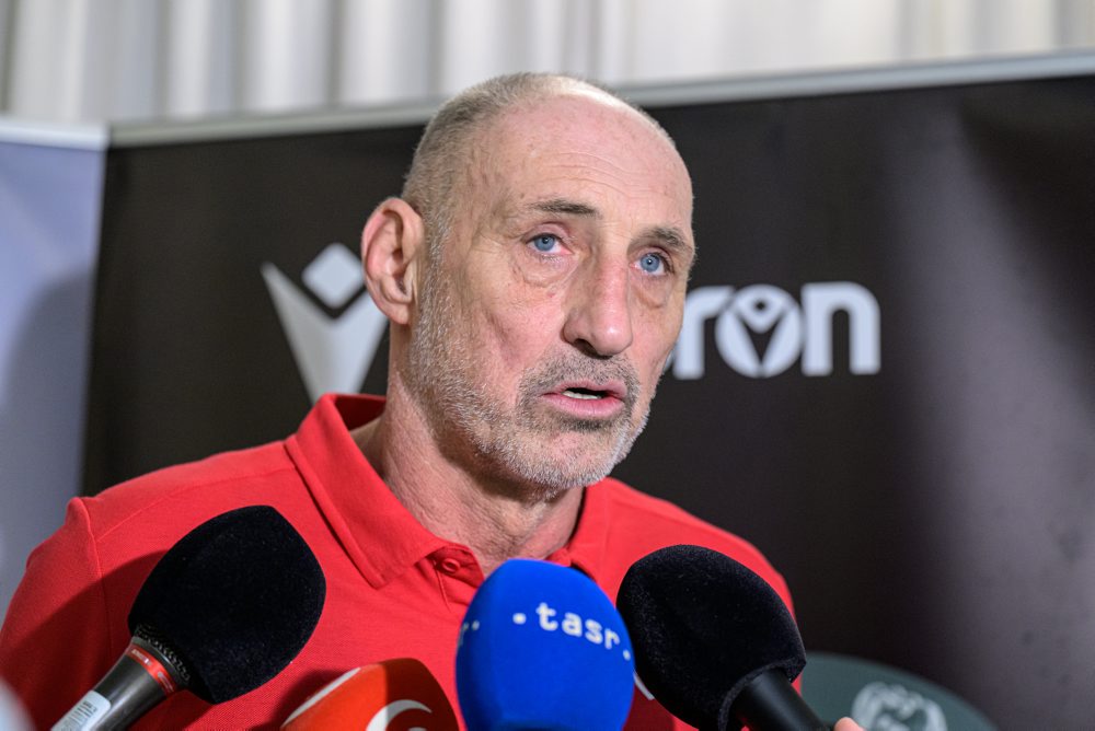 Tlačová konferencia reprezentácie SR vo vodnom póle pred odchodom na ME mužov v Belehrade
