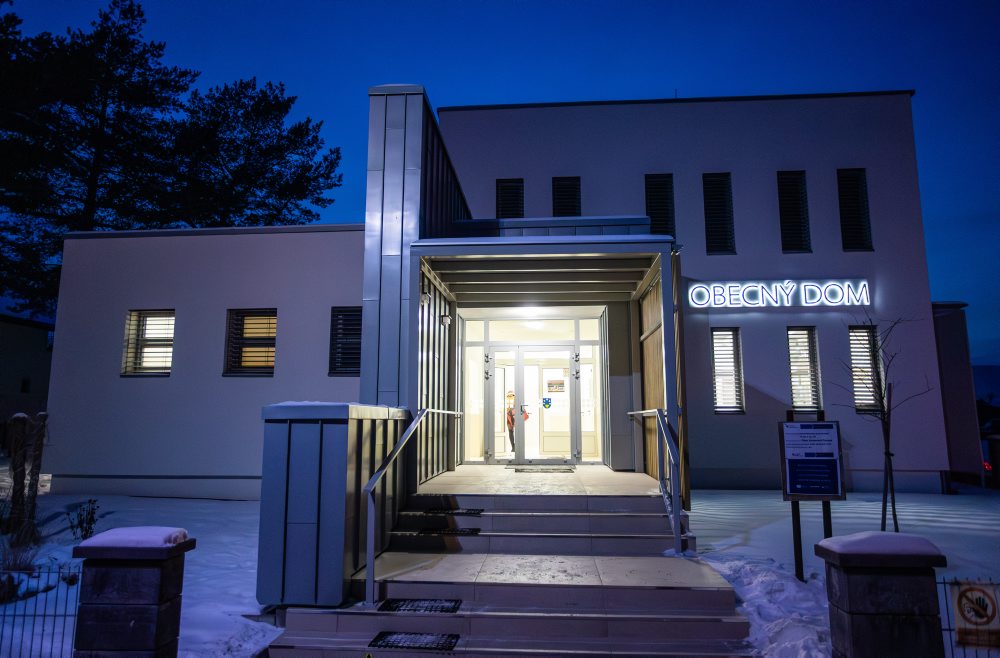 Slávnostné otvorenie zrekonštruovaného Kultúrneho domu v Kamennej Porube v okrese Žilina 