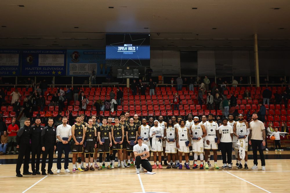 Zápas hviezd Tipos SBL v Prievidzi