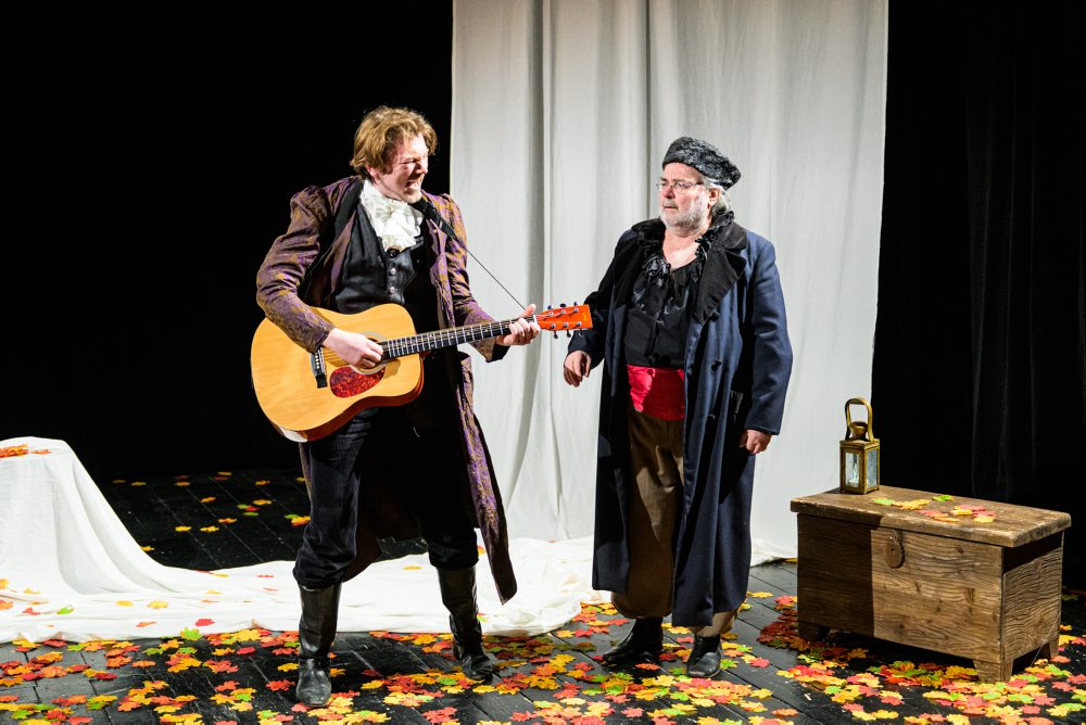 Generálna skúška k premiére predstavenia Čo sa stalo so ženou? v Divadle Alexandra Duchnoviča v Prešove 