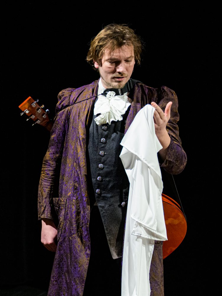 Generálna skúška k premiére predstavenia Čo sa stalo so ženou? v Divadle Alexandra Duchnoviča v Prešove 