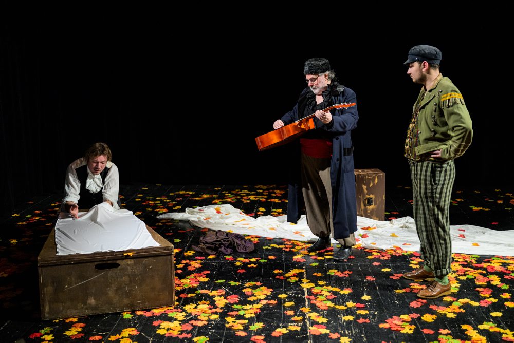 Generálna skúška k premiére predstavenia Čo sa stalo so ženou? v Divadle Alexandra Duchnoviča v Prešove 