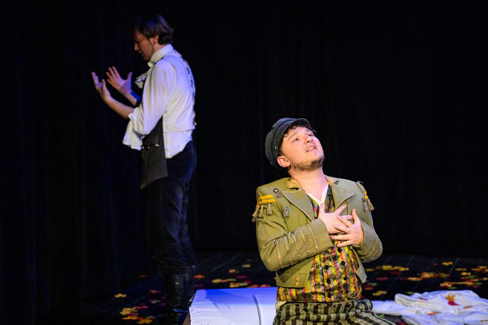 Generálna skúška k premiére predstavenia Čo sa stalo so ženou? v Divadle Alexandra Duchnoviča v Prešove 