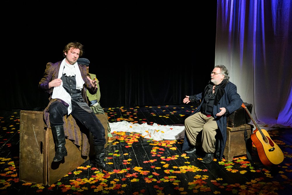 Generálna skúška k premiére predstavenia Čo sa stalo so ženou? v Divadle Alexandra Duchnoviča v Prešove 