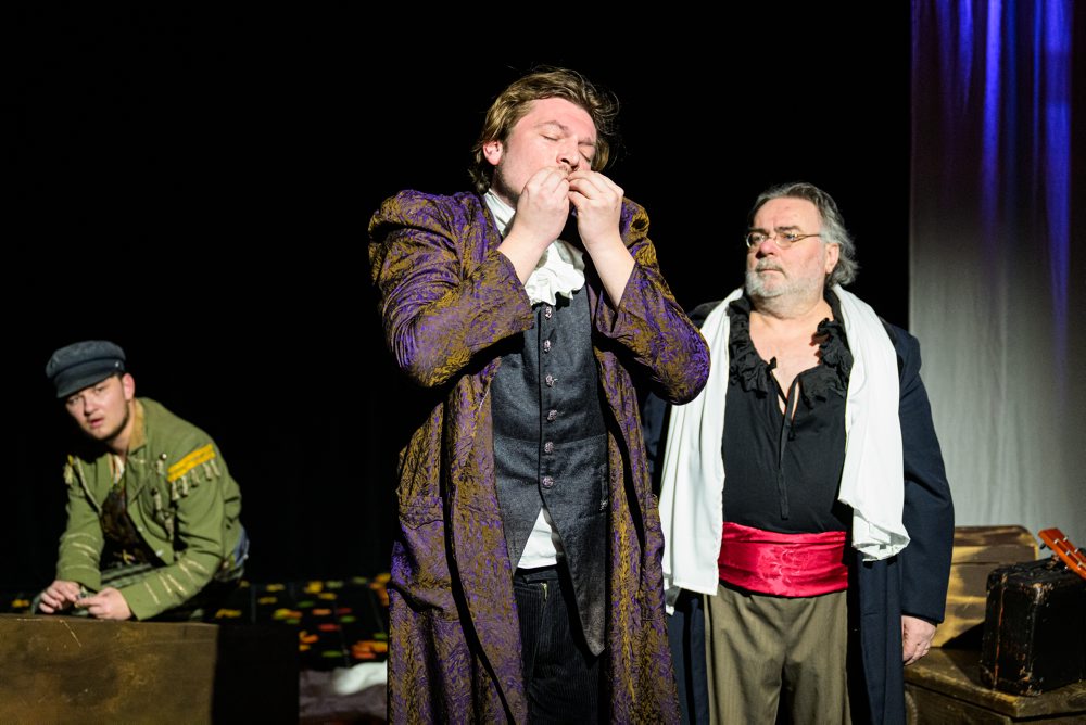 Generálna skúška k premiére predstavenia Čo sa stalo so ženou? v Divadle Alexandra Duchnoviča v Prešove 