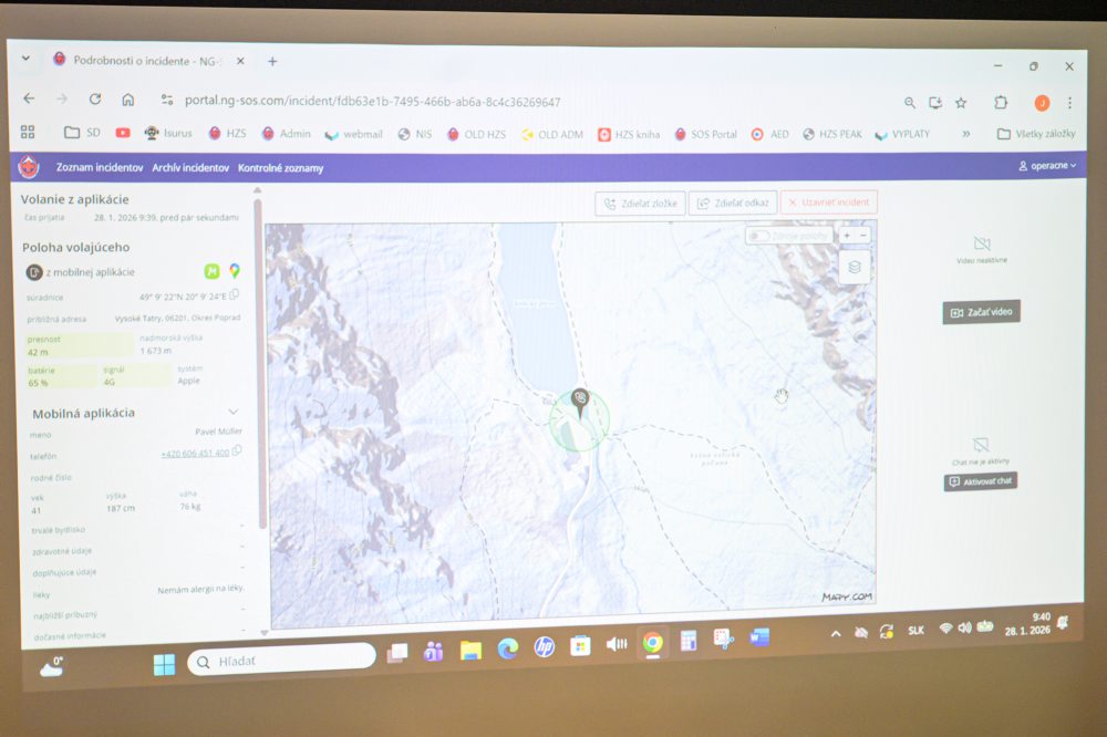 TK Horskej záchrannej služby a poisťovne Generali