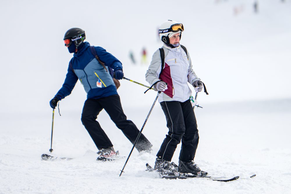 Lyžovanie v lyžiarskom stredisku v Drienici 