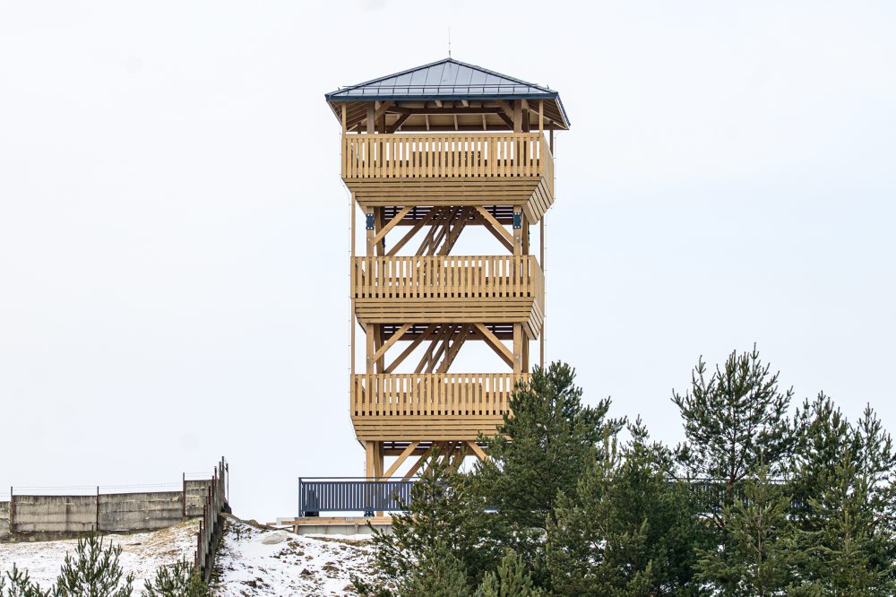 Nová rozhľadňa v Pečovskej Novej Vsi v okrese Sabinov 