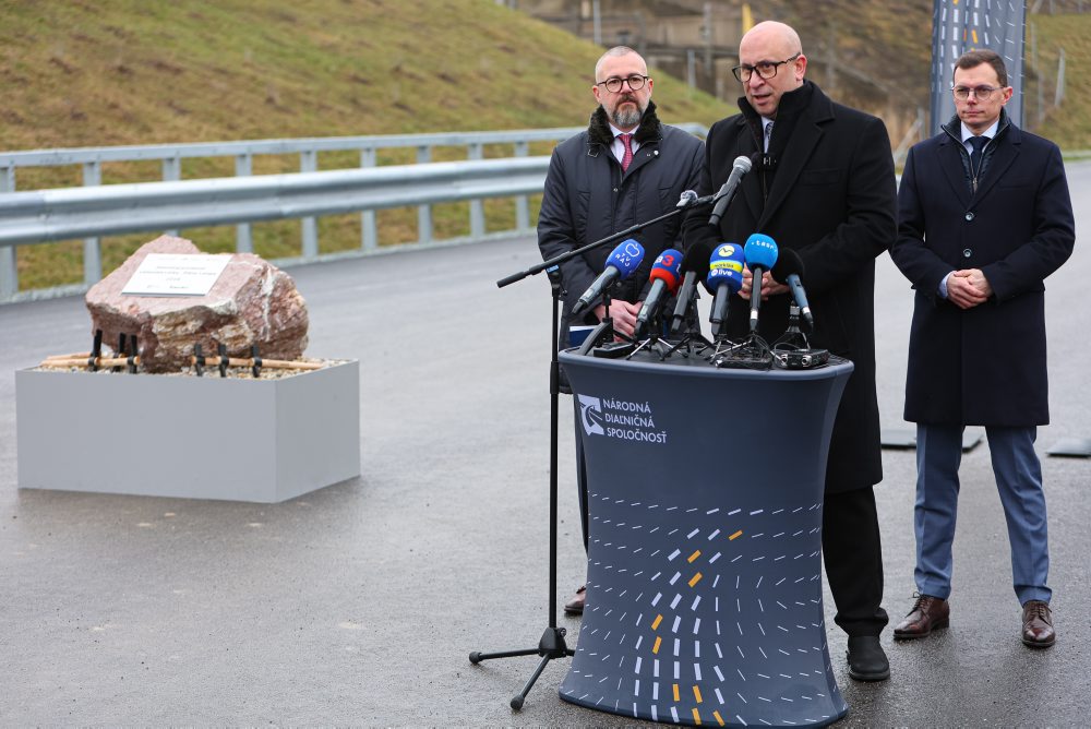 Slávnostné spustenie výstavby diaľničného privádzača D1 Lietavská Lúčka – Žilina - I. etapa