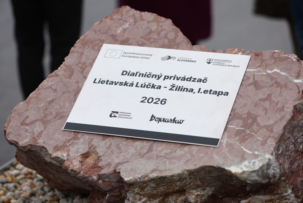 Slávnostné spustenie výstavby diaľničného privádzača D1 Lietavská Lúčka – Žilina - I. etapa