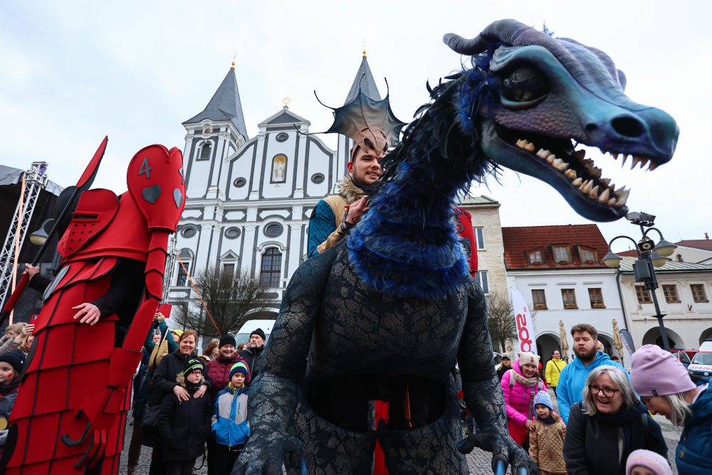 Fašiangový sprievod masiek v Žiline 