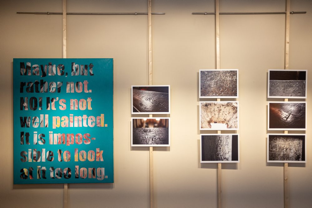 Výstava Vpísmenkovávanie (Slovenský lettrizmus XX. a XXI. storočia)

