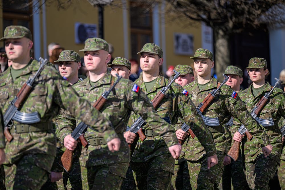 Vojenská prísaha nových vojenských profesionálov v Prešove