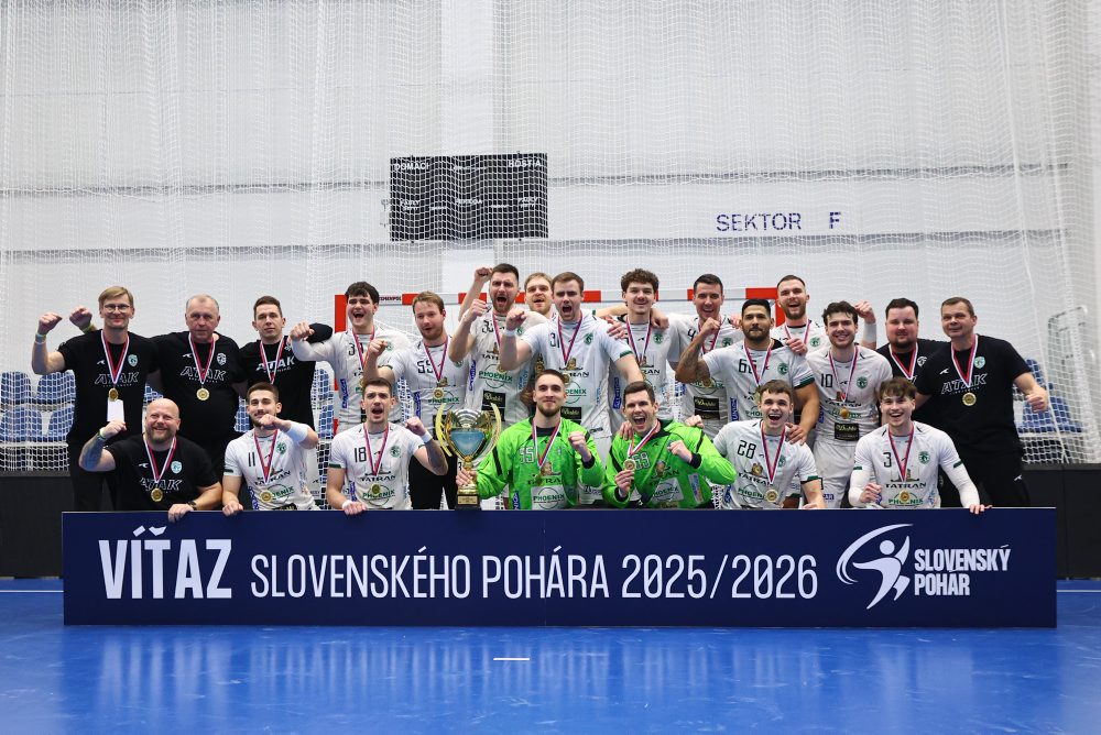 Prešov vo finále Slovenského pohára mužov zdolal Považskú Bystricu 35:30