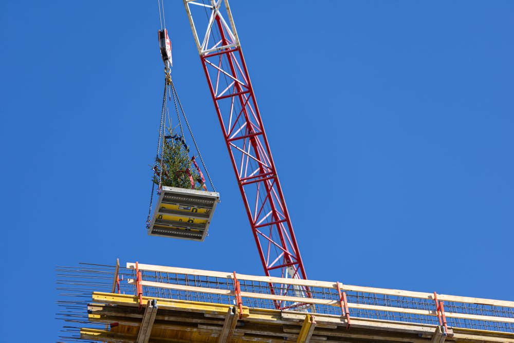 Zdravie: Na najvyššom bode stavby novej martinskej nemocnice osadili glajchu