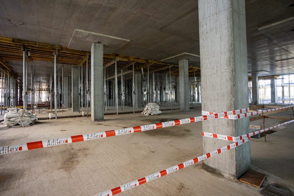 Zdravie: Na najvyššom bode stavby novej martinskej nemocnice osadili glajchu