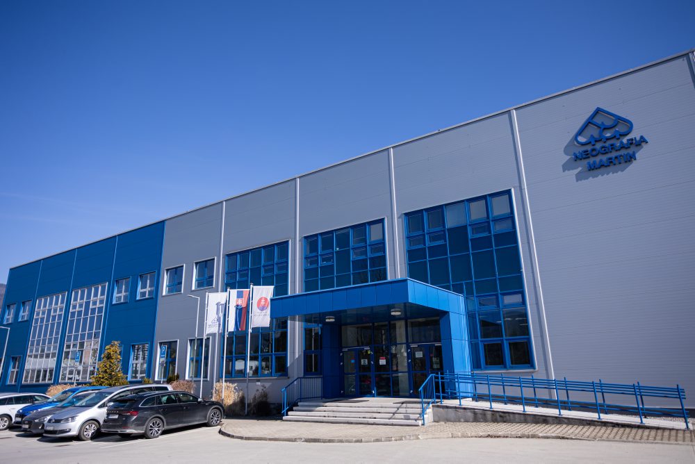 Polygrafická spopločnosť Neografia a.s. v Martine