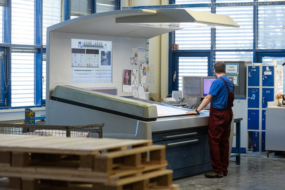 Výrobné priestory polygrafickej spopločnosti Neografia a.s. v Martine