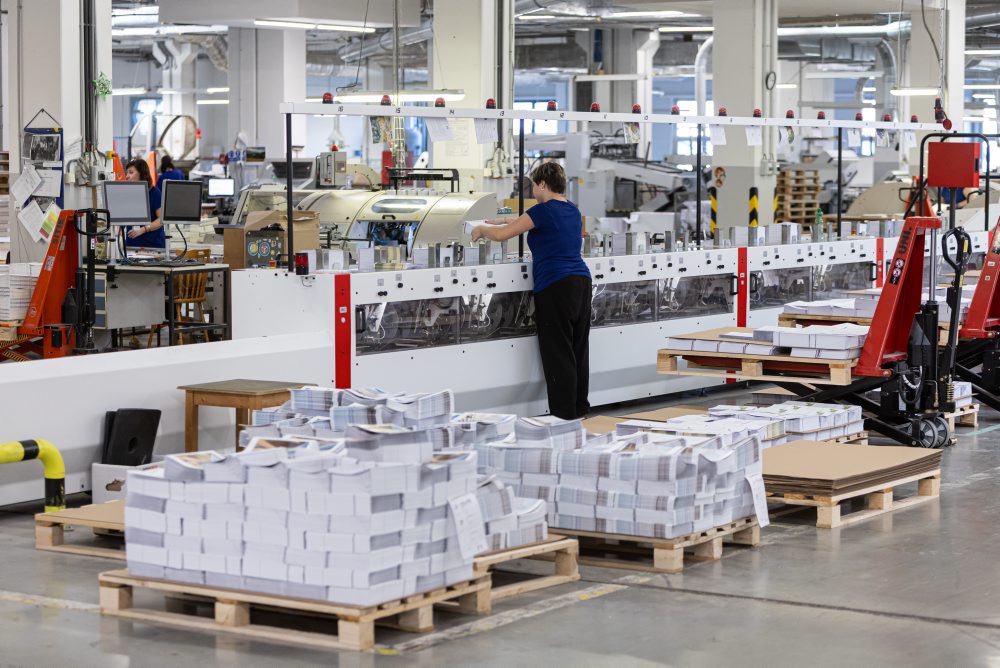 Výrobné priestory polygrafickej spopločnosti Neografia a.s. v Martine