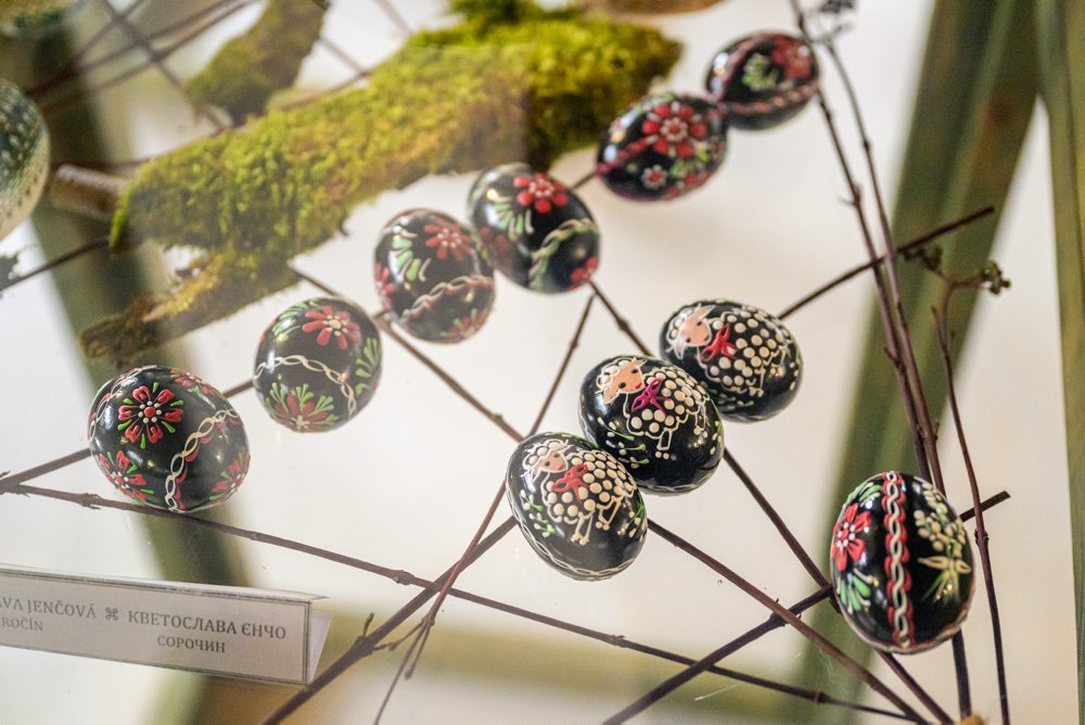 Výstava regionálnych kraslíc v Múzeu ukrajinskej kultúry vo Svidníku