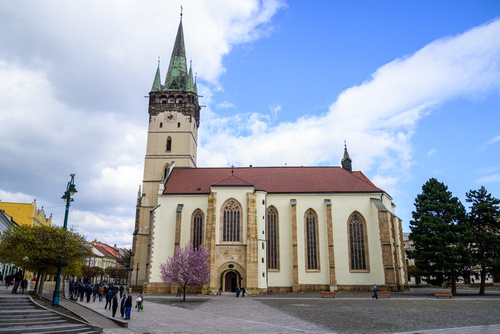 Okrasné slivky rozžiarili Gorkého ulicu v Prešove