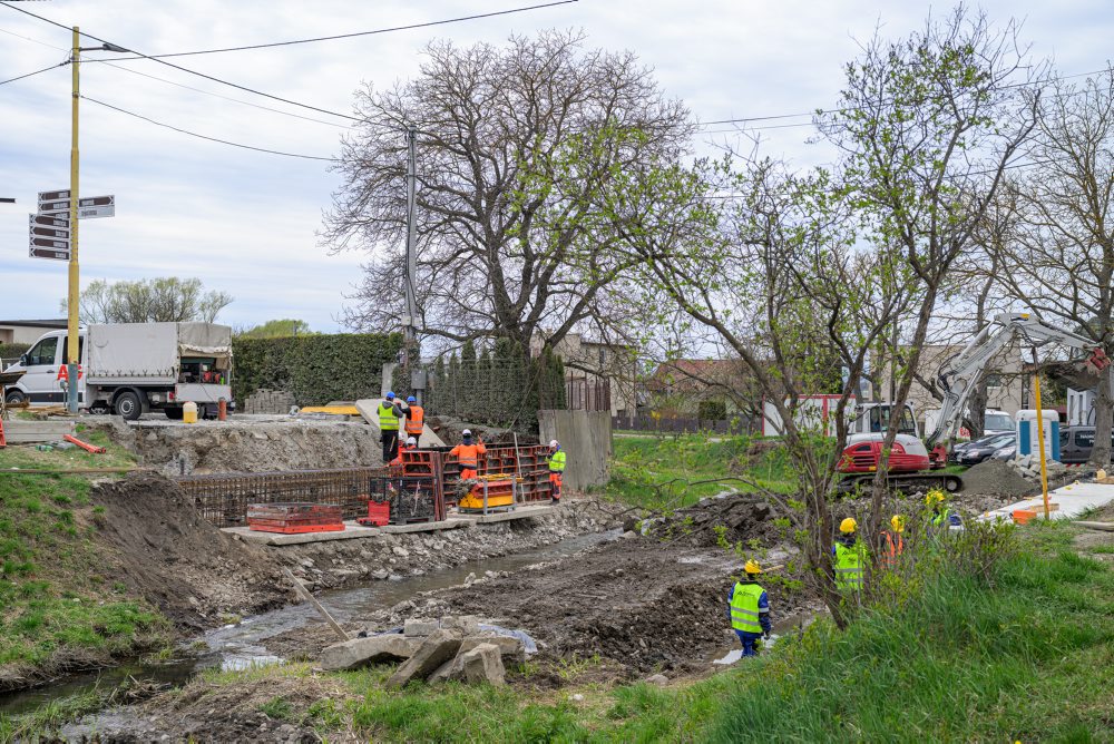 Obnova mosta v Prešove