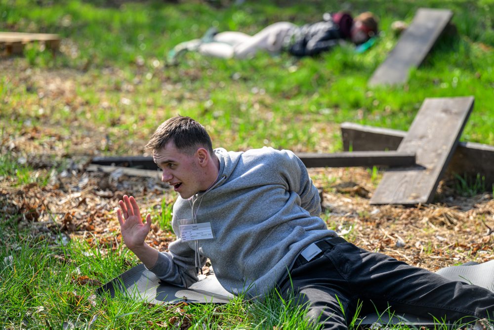 Cvičenie zdravotníkov v Prešove 