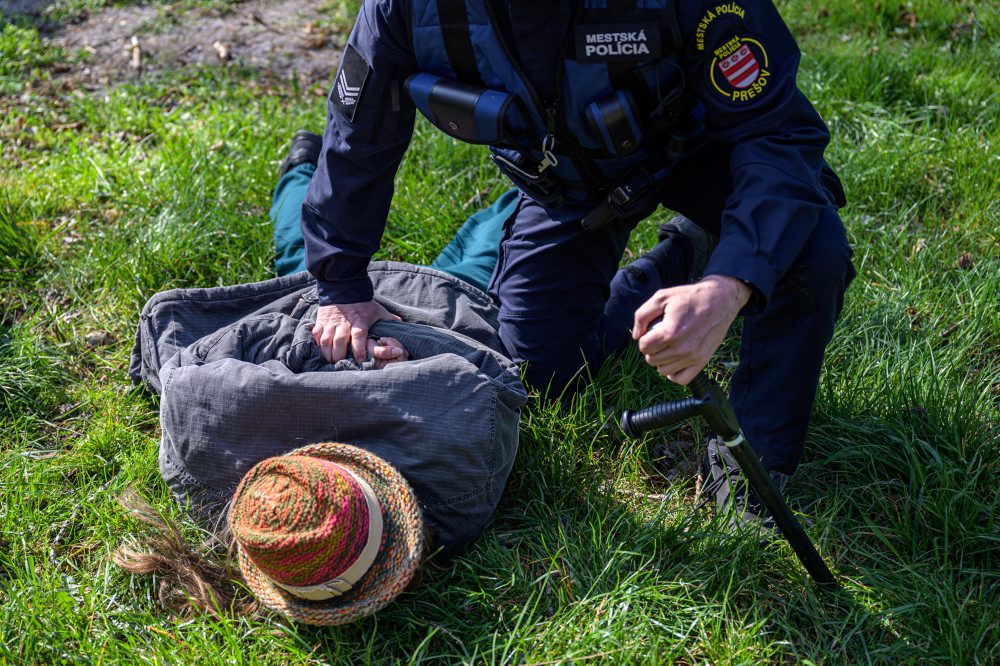 Cvičenie zdravotníkov v Prešove 