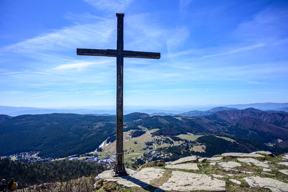 Výhľady z vrchu Zvolen vo Veľkej Fatre 