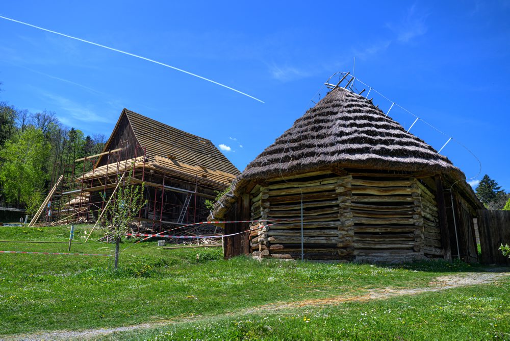 Expozícia ľudovej architektúry Šarišského múzea v Bardejovských Kúpeľoch