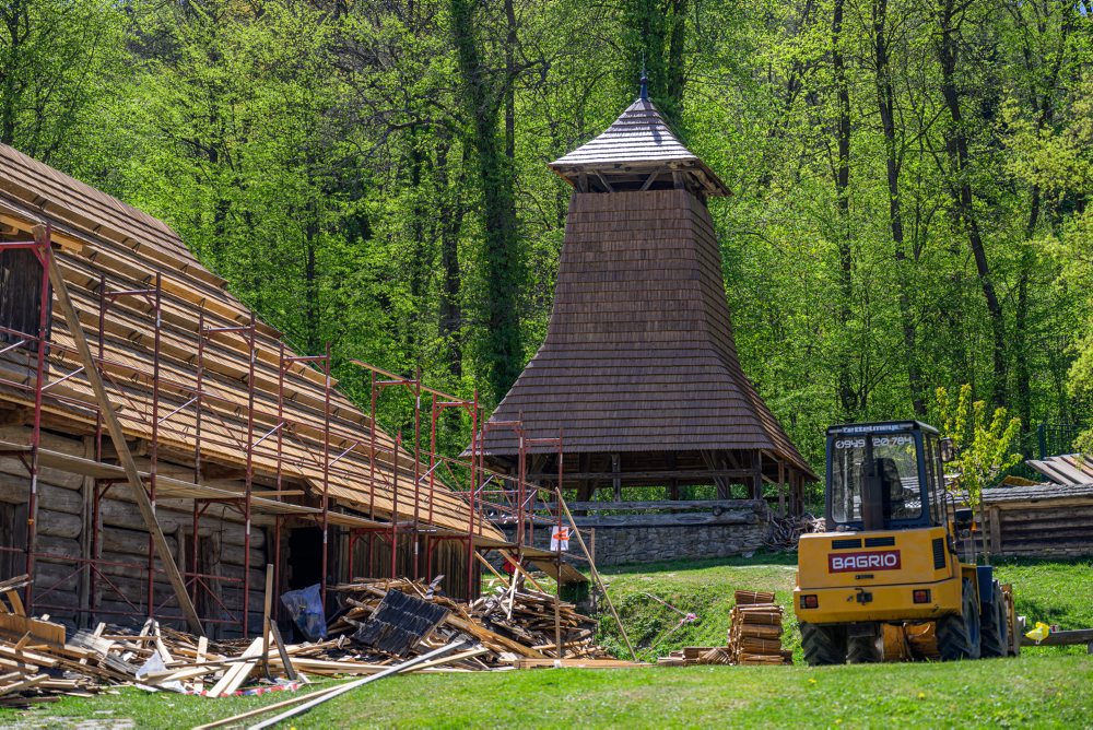 Expozícia ľudovej architektúry Šarišského múzea v Bardejovských Kúpeľoch