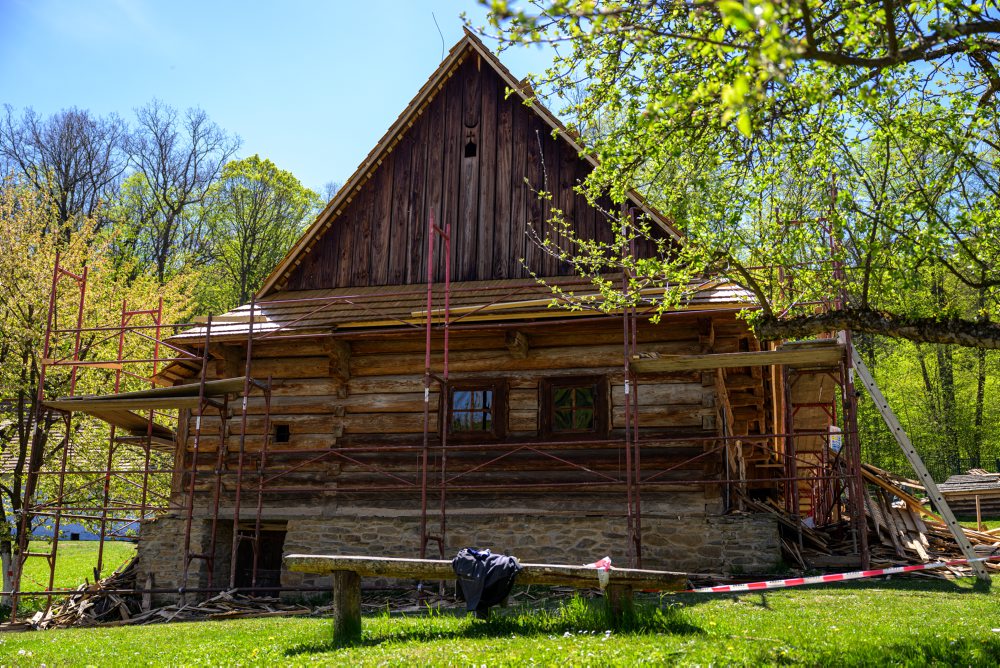 Expozícia ľudovej architektúry Šarišského múzea v Bardejovských Kúpeľoch