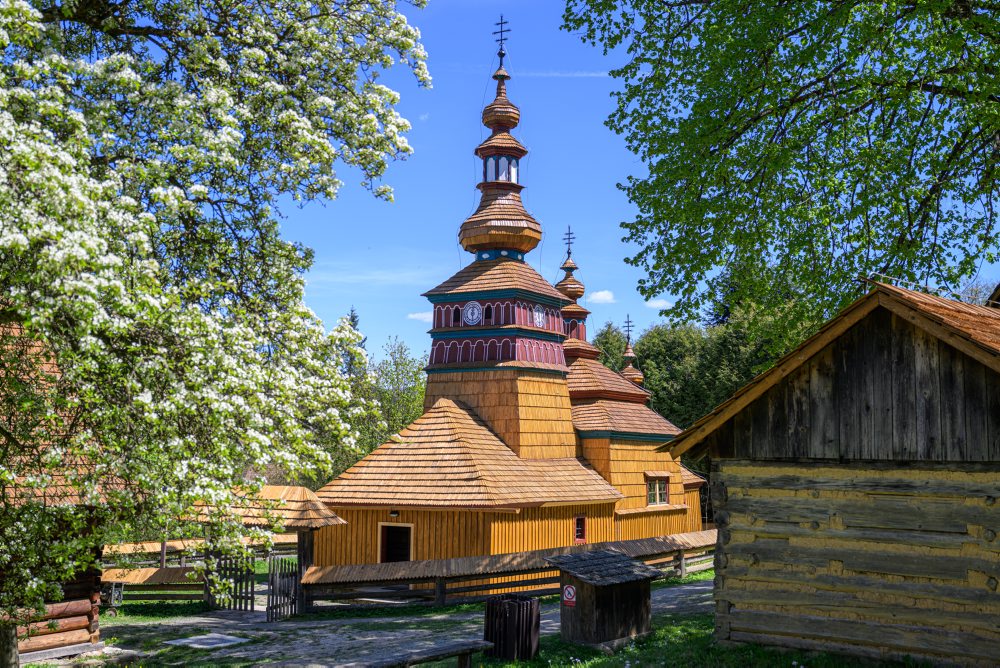 Expozícia ľudovej architektúry Šarišského múzea v Bardejovských Kúpeľoch