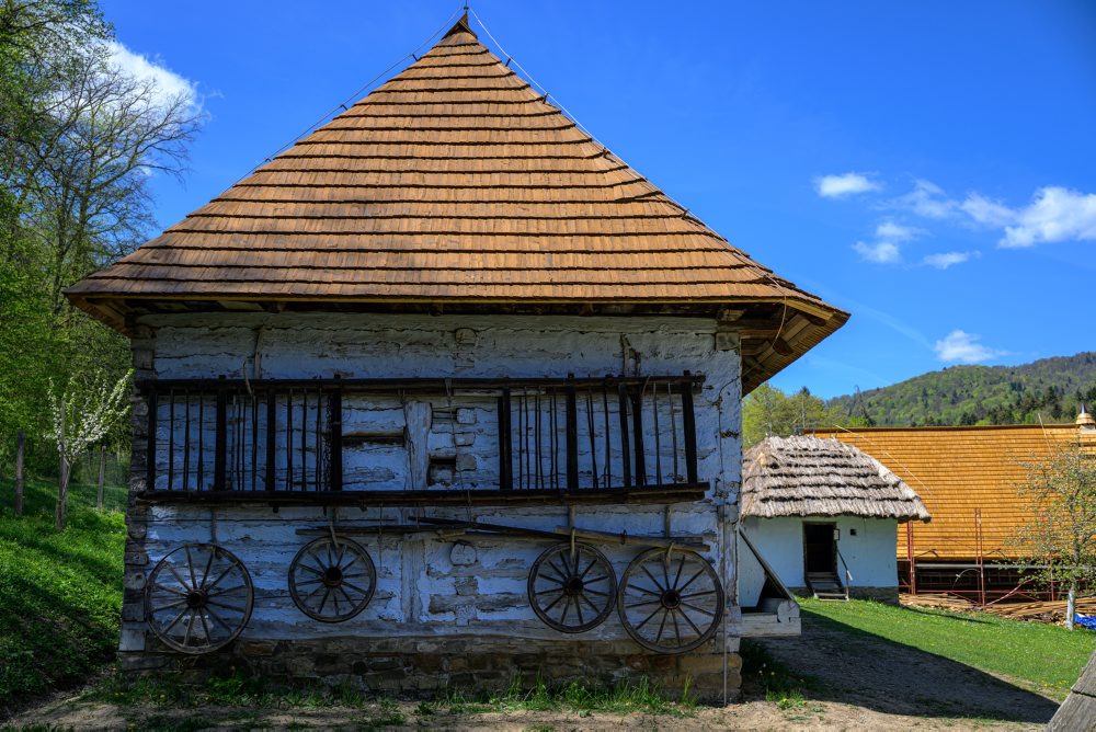 Expozícia ľudovej architektúry Šarišského múzea v Bardejovských Kúpeľoch