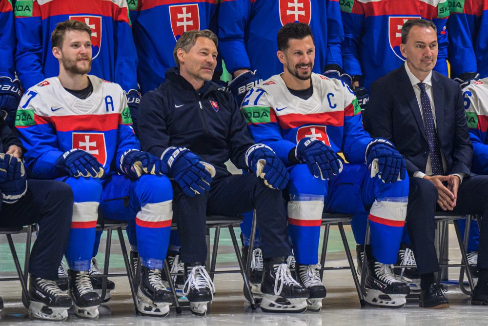 Tímové fotonie slovenskej hokejovej reprezentácie mužov na svetovom šampionáte vo Švajčiarsku 