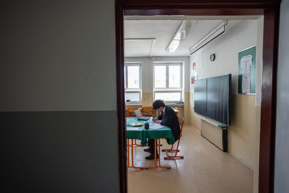 Ústne maturitné skúšky na Obchodnej akadémii Veľká okružná v Žiline