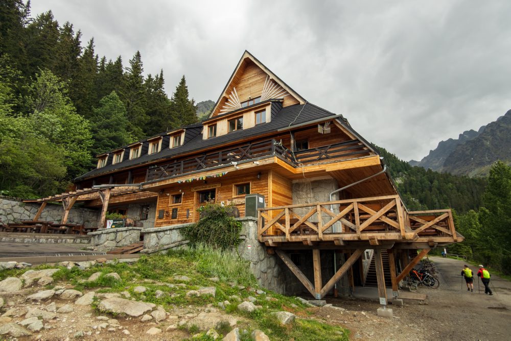 Popradské pleso vo Vysokých Tatrách