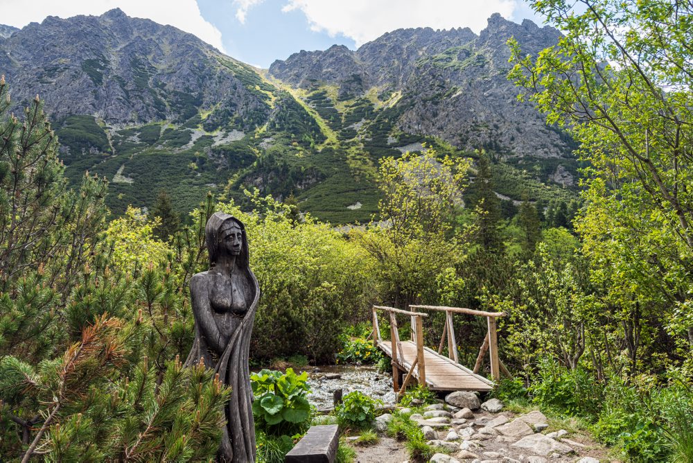 Popradské pleso vo Vysokých Tatrách