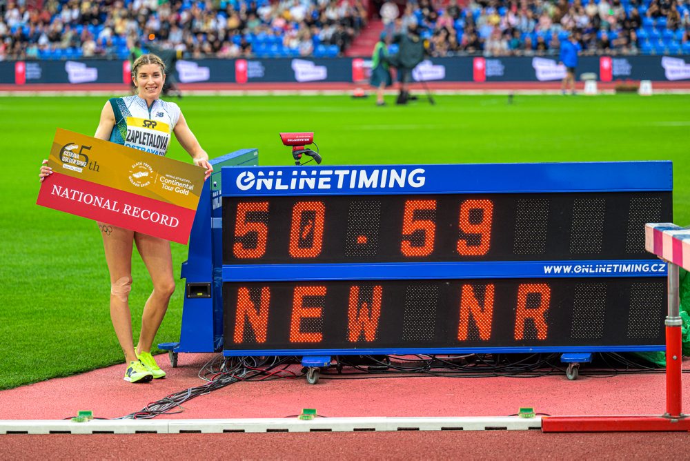 Atletický míting Zlatá tretra v Ostrave