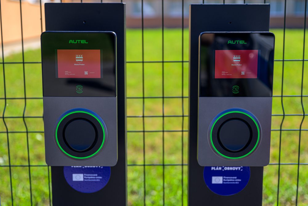 Nabíjacia stanica pre elektromobily v Prešove