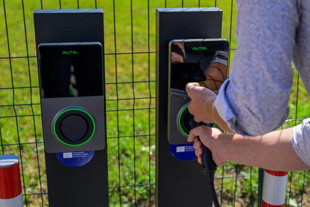 Nabíjacia stanica pre elektromobily v Prešove